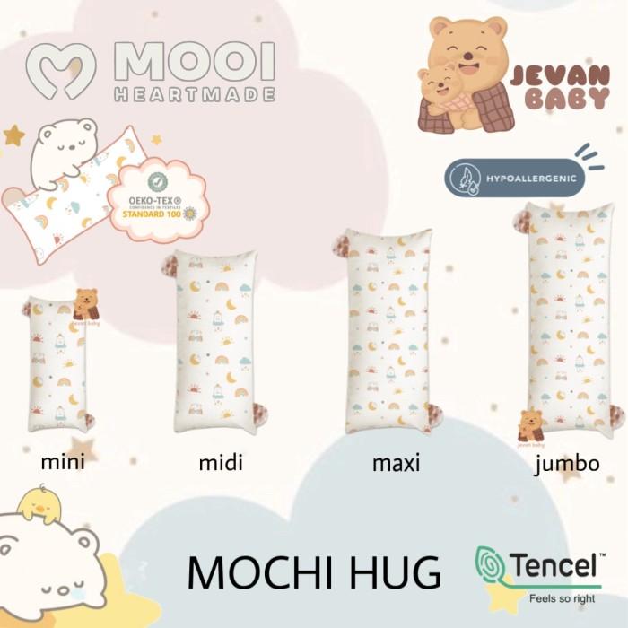Gambar Mooi Mochi Hug Mini / Midi / Maxi / Jumbo Bantal Guling Anak Tencel - Midi dari Peluk Kasih undefined Tokopedia