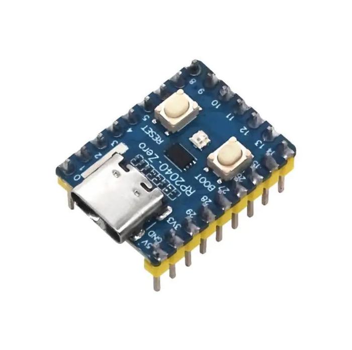 Gambar Raspberry Pi Pico RP2040 Zero Mikrocontroller Dual-Core Cortex M0 - Soldered dari Alfa Electronics undefined Tokopedia