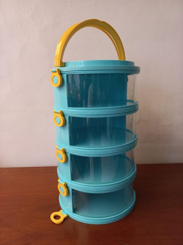 Gambar TUDUNG SAJI MODERN / TUDUNG SAJI JEON MODERN / TUDUNG SAJI 4 SUSUN MODERN / TUDUNG SAJI SUSUN 4 MODERNTUDUNG SAJI SUSUN / TUDUNG SAJI SUSUN 4 / TUDUNG SAJI 4 SUSUN / RAK MAKANAN SUSUN / PENUTUP MAKANAN SUSUN / TUTUP MAKANAN / TUDUNG SAJI 4 SUSUN WARNA / T - BIRU MODERN dari TYC Store undefined Tokopedia