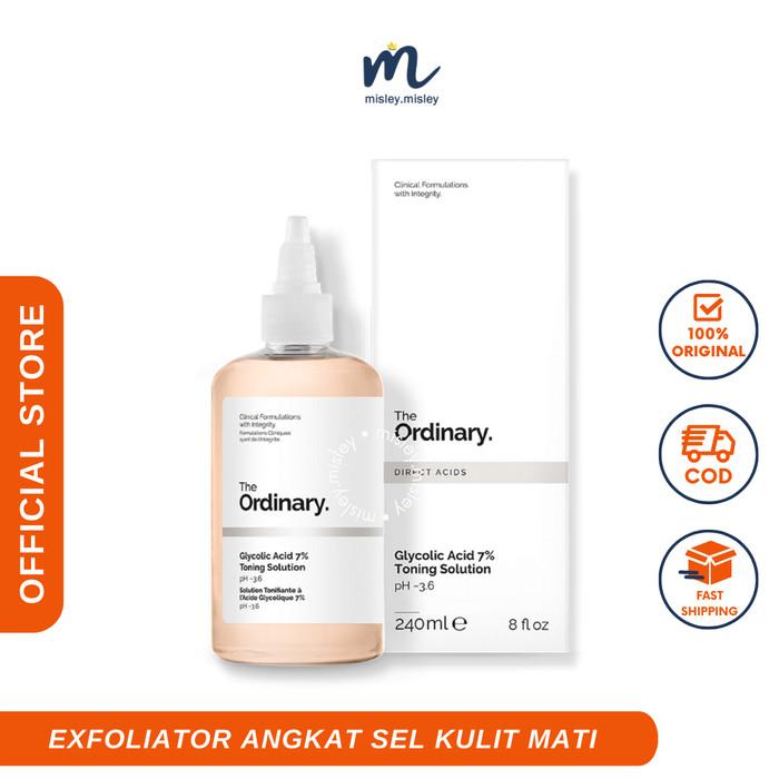 Gambar THE ORDINARY Glycolic Acid 7% Toning Solution 240ml Original - Share 60ml dari misley misley undefined Tokopedia