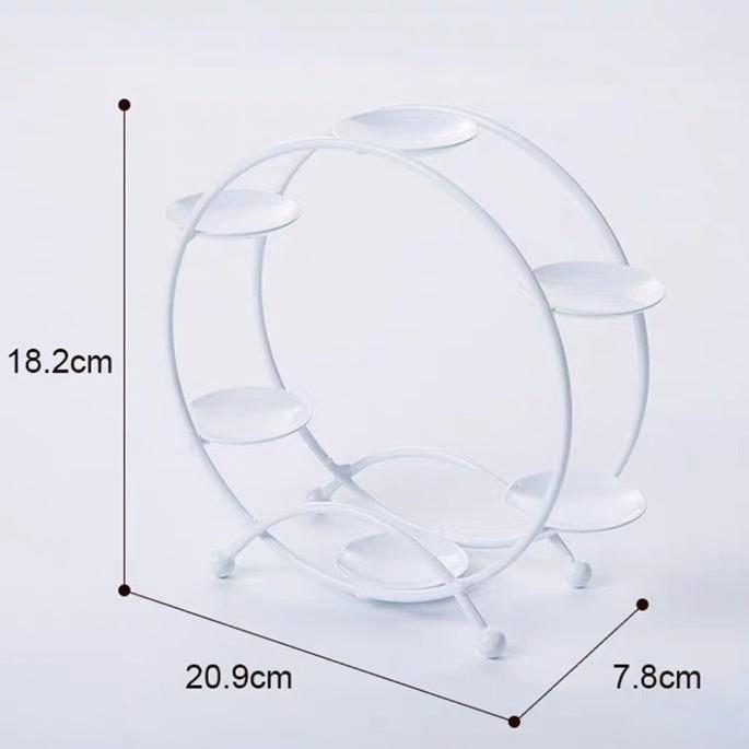 Gambar 4 Susun Tingkat Tangga Rak Pajangan Rak Display Action Figure Bentuk Bulat Pengaturan Dudukan Layar Popmart - 1 set dari Toko Hanako-01 undefined Tokopedia