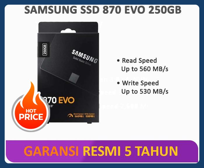 Samsung Price Of 250gb Ssd Ssd Samsung 870 Evo 250gb Price Samsung
