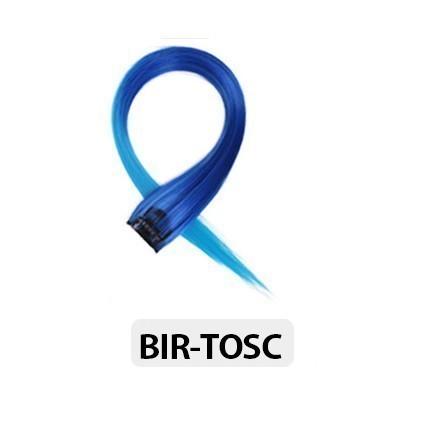 Gambar HLB 2 KLIP highlight ombre gradasi tebal lebar hair clip klip rambut - BIRU TOSCA dari e.cos undefined Tokopedia