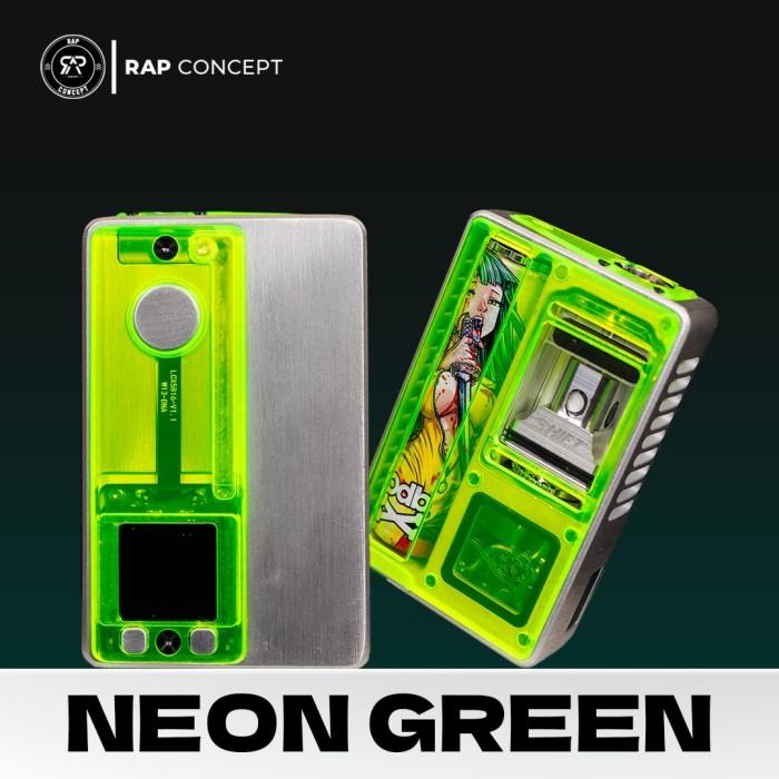 CLEAR SET PANEL SAN AIO DNA 80C - NEON PINK | Indo4ward