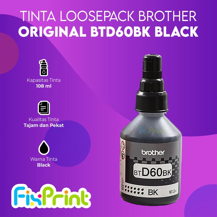 Gambar Tinta Original Brother BT5000 BT 5000 Ink Printer DCP-T220 T420W T520W - BTD0BK|NO BOX dari FixPrint Indonesia undefined Tokopedia