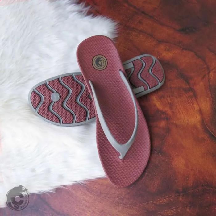 Gambar Sendal Sandal Jepit Wanita Remaja Cewek Camao Camau Plip Plop Trendy - CHELSEA Teff, 36 dari Kidstaboy undefined Tokopedia