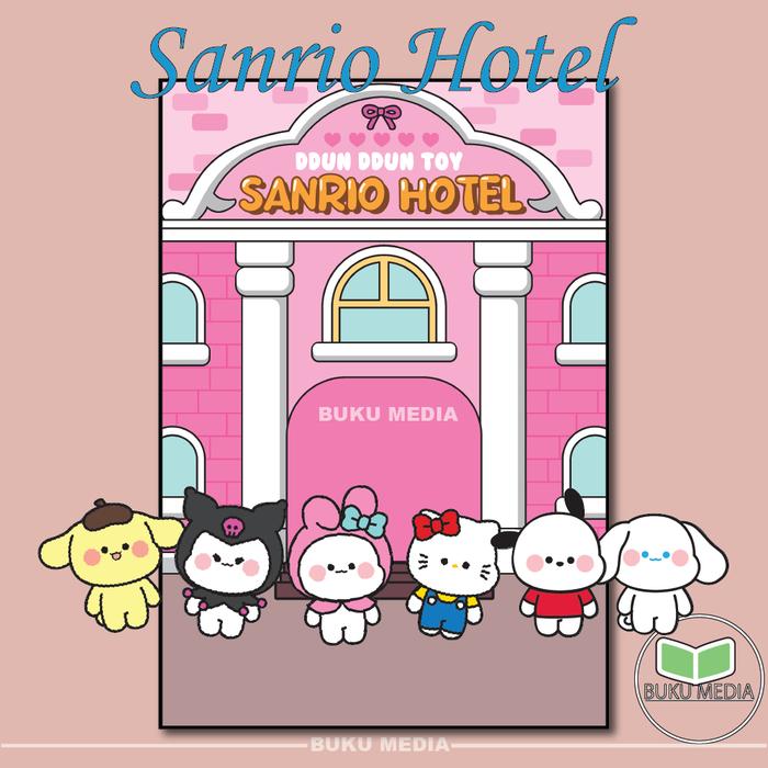 Gambar paper doll house HOTEL SANRIO busy book mainan edukatif anak bisa bongkar pasang boneka kertas - SUDAH JADI BUKU, HOTEL SANRIO dari Berkah Mainan05 undefined Tokopedia