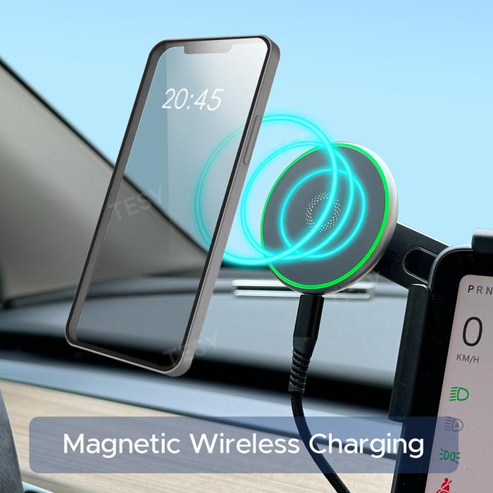 Jual Car Phone Mount Holder 15W Magnetic Magsafe Macsafe Wireless