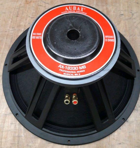 Jual SPEAKER 18 INCH AUDAX 800 WATT ORIGINAL ASLI SPEAKER 18IN 18