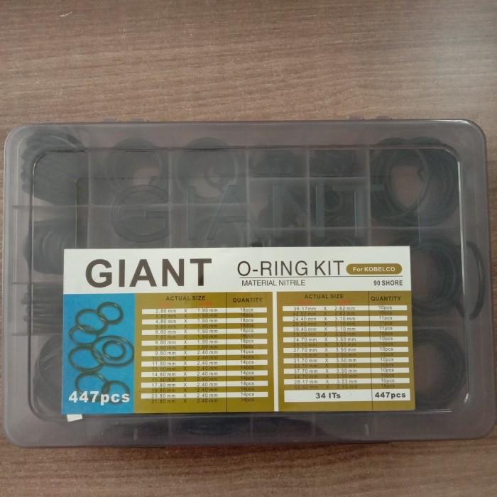 Gambar Oring Box Giant Oring Kit Giant Nbr90 Nbr 90 Timur Jaya Seal Terbaru - KOBELCO dari gerray toko undefined Tokopedia