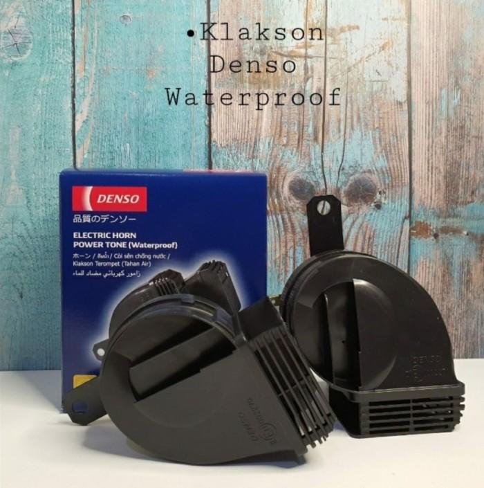 Gambar Klakson Denso Waterproof 12V + Kabel Set Relay Bosch Db3500-Original Terbaru - KLAKSON DENSO dari gerray toko undefined Tokopedia