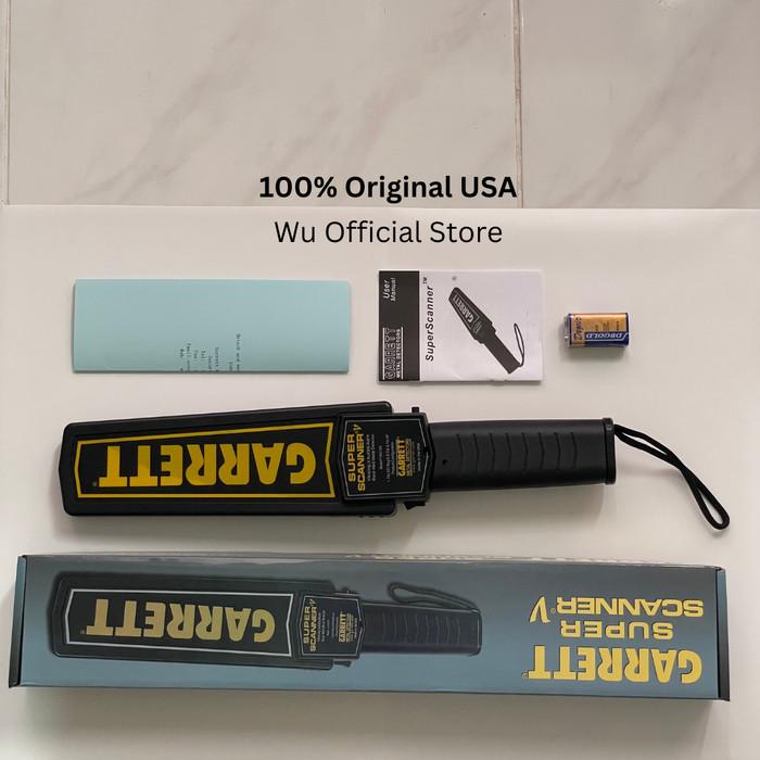 Gambar Garrett Super Scanner Metal Detector Original USA Pendeteksi Logam MURAH dari Teknik Safety undefined Tokopedia