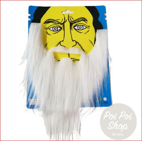 Gambar CYSTORE1 KUMIS JENGGOT BREWOK BRENGOS PVC PALSU COSPLAY ZEUS HALOWEN - Brewok Jp 4 dari cystore1 undefined Tokopedia