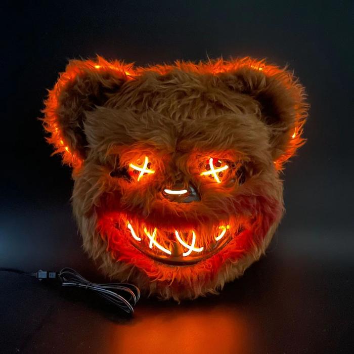 Gambar NEW Topeng halloween Kostum dewasa horror mask halloween LED - Bear dari iibbuuddaassiinnaahhh undefined Tokopedia