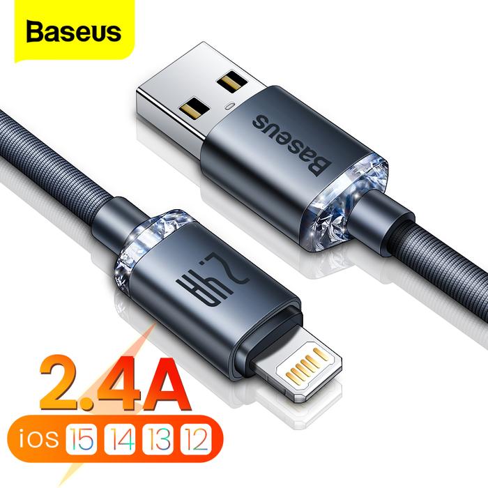 Jual Baseus USB Cable For iPhone 14 13 12 11 Pro Xs Max X Xr