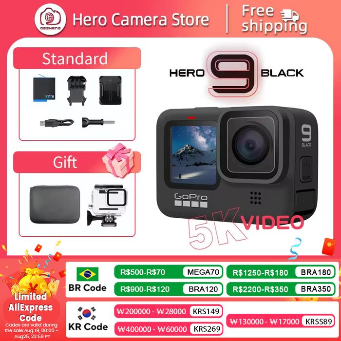 Jual GoPro HERO Black Action Camera 4K video 20MP with