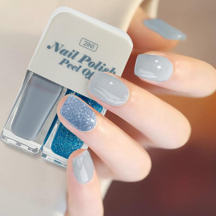 Jual (JUM) MINISO KUTEK PEEL OFF 2IN1 CAT KUKU HALAL NAIL POLISH