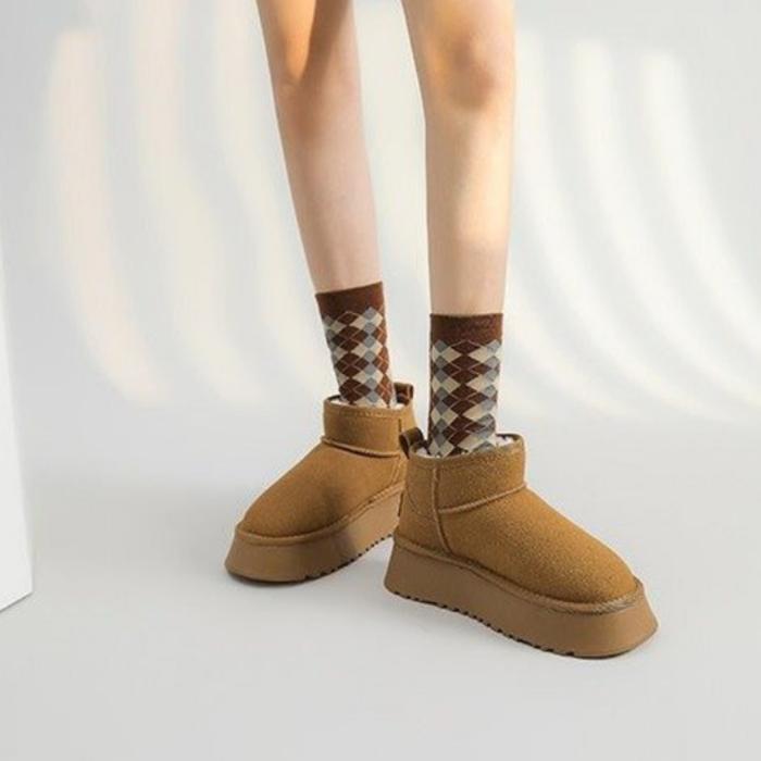 Ankle Boots Short Slip On Winter Boots Jual Winter Women Short