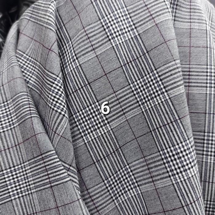 Gambar PREMIUM Kain katun wool motif kotak/bahan semi wool kotak import - Motif 6 dari Maju Mundur Sentosa undefined Tokopedia