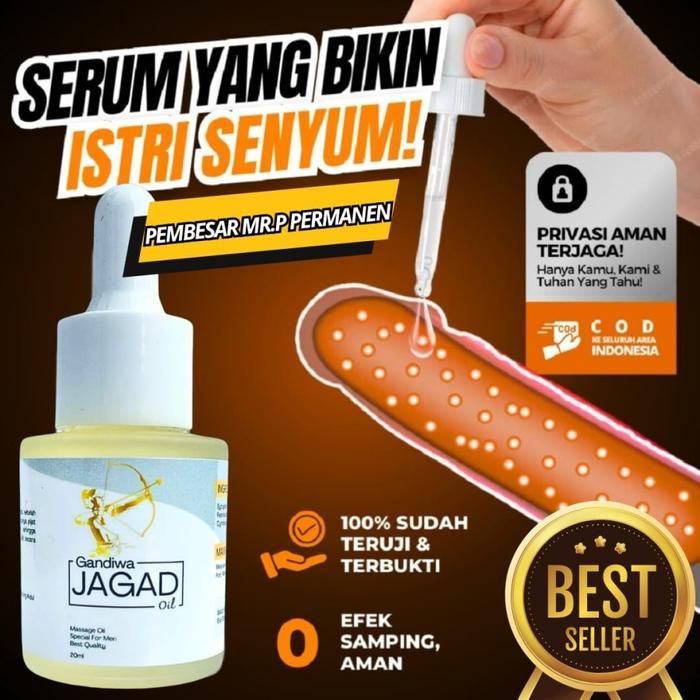 Gambar yt Menambah Panjang Pembesar Alat Vital -GANDIWA JAGAD OIL Obat Oles Herbal Pembesar Alat Vital Pria Terbaik Permanen BPOM ty - JAGAD OIL dari saka kimia farma undefined Tokopedia