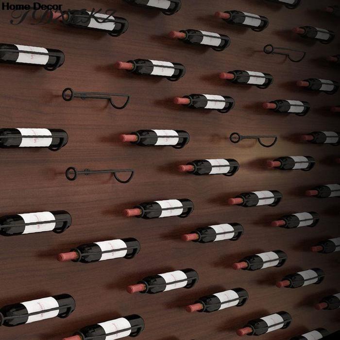 Jual New 1PC Wall-Mounted Bar Wine Rack Holder Accessories Wine