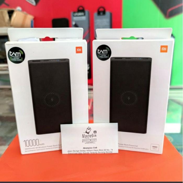 Jual Jual XIAOMI MI wireless Power Bank Qi Powerbank