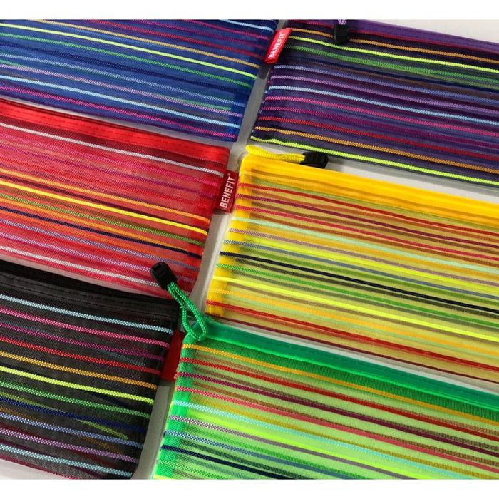 Gambar Map Zipper Benefit PF-800 / Pouch / pocket serbaguna  Warna Warni - Ukuran F4 dari Bali Stationery Kota Denpasar Tokopedia