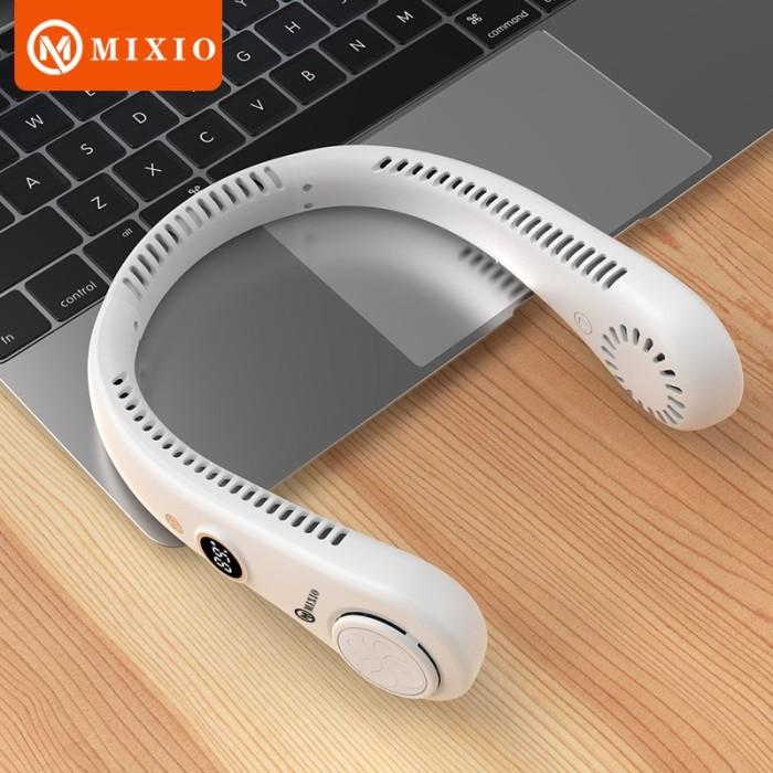 Gambar MIXIO M66 Smart Lazy Neck Fan/Kipas Angin Leher Portable USB Charger dari ryanelektro undefined Tokopedia