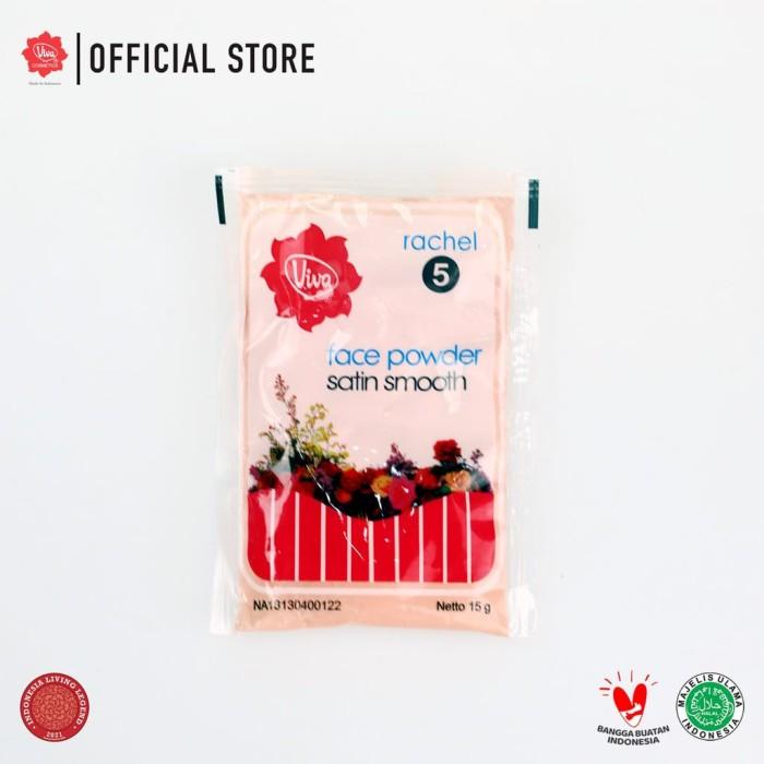 Gambar Viva bedak tabur / Face Powder Satin Smooth Zak Sachet refill - 05 Rachel, 25gr dari kamiabeauty undefined Tokopedia