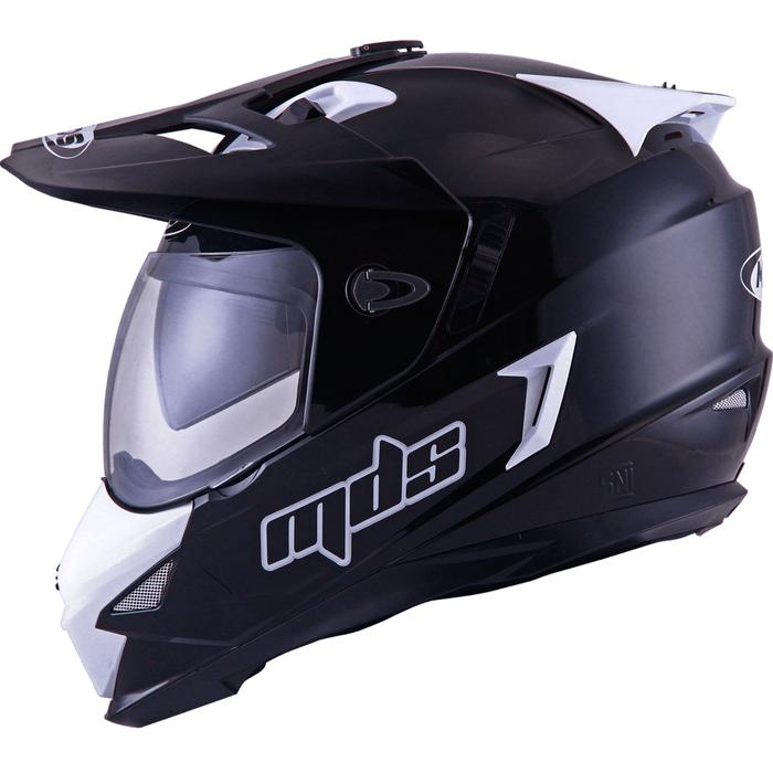 Gambar HELM MDS SUPER PRO SOLID - BLACK GLOSSY - M dari MDS HELMET_NEW undefined Tokopedia