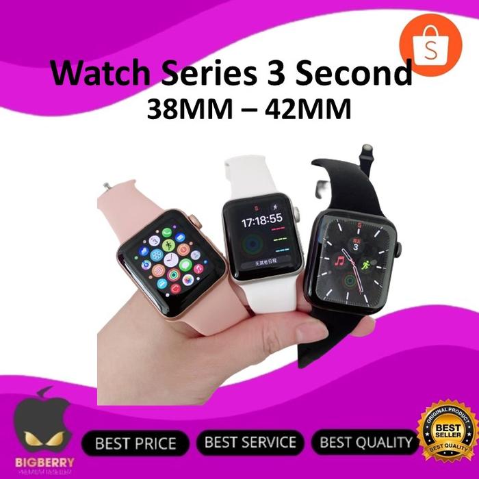 Jual Seken Apple Watch Series 38mm 42mm Second Fullset GPS