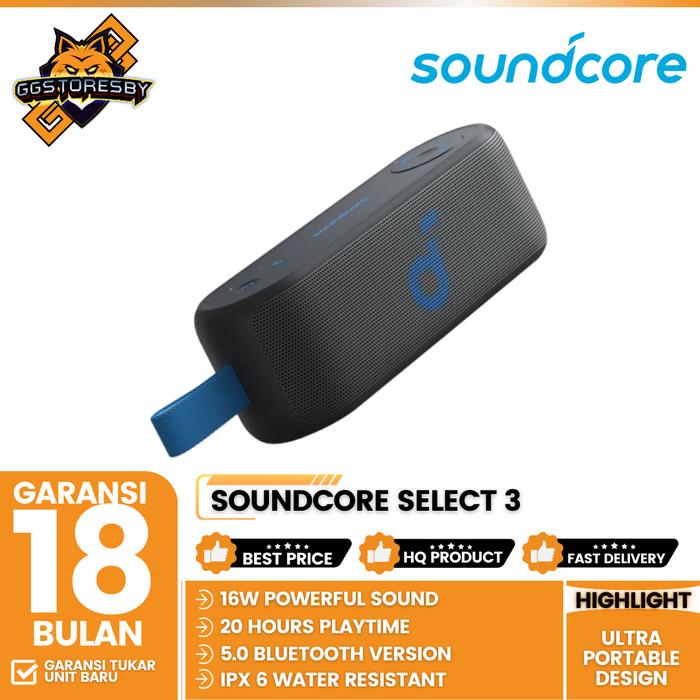 New Anker Soundcore Select Outdoor Speaker 16w Bassup 20h Waterproof