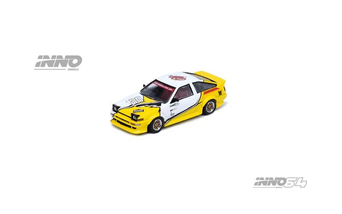Gambar INNO64 TOYOTA SPRINTER TRUENO AE86 BRUNEI DIECAST KUSTOM SHOW 2024 SPECIAL EDITION KUNING PUTIH INNO 64 dari DM Garage Diecast undefined Tokopedia