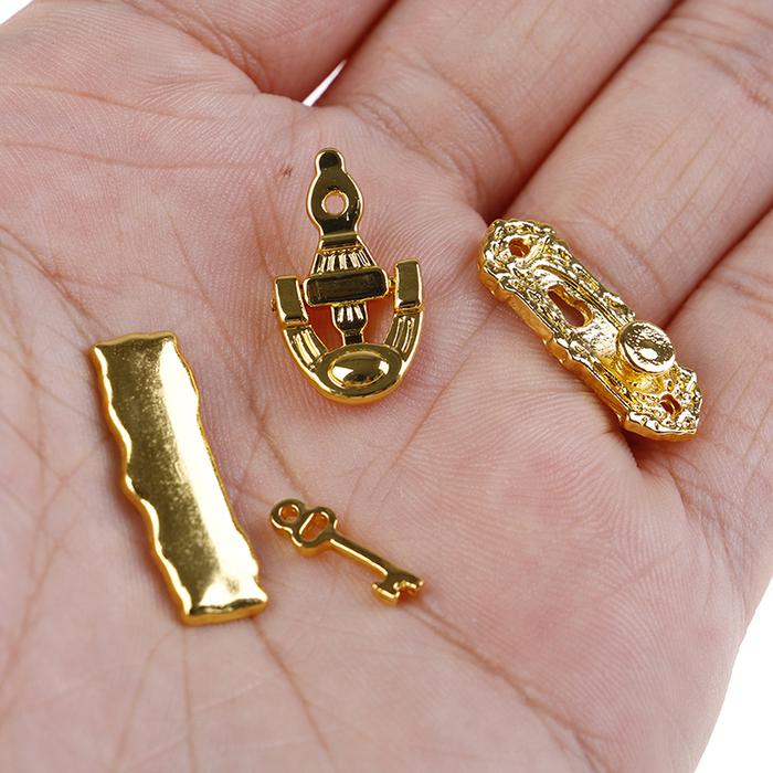 Jual Shop the Trend 1:12 4PCS Metal Door Knocker Set Dollhouse