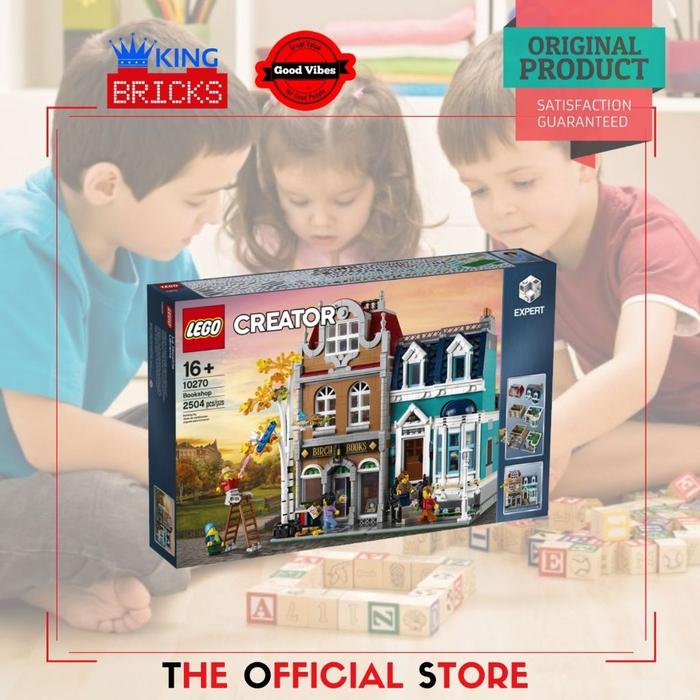 Bookshop Lego Creator Advanced LEGO Creator Expert Bookshop • Set
