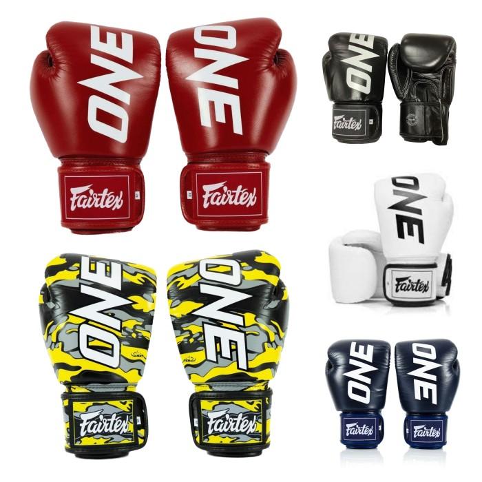 Gambar BOXING GLOVE FAIRTEX BGV1 ONE CHAMPIONSHIP EDITION | SARUNG TINJU - 8oz, Hitam dari Jambu Biji Ungu undefined Tokopedia