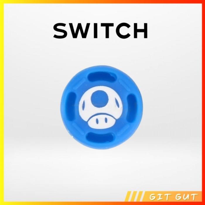 Gambar Nintendo Switch V1 V2 OLED Lite Analog Thumb Grip Controller - Mario Toad dari Git Gut undefined Tokopedia