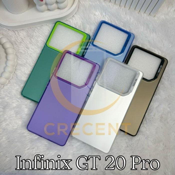 Gambar Case So Cool SoCool Hybird New IMD Plating Silver Chrome PC Silikon Kompatibel Untuk Oppo A60 Infinix GT 20 Pro Vivo X100 5G Vivo X100 pro 5G - Infinix GT 20 Pro, Hitam dari Crecent Cell Store undefined Tokopedia
