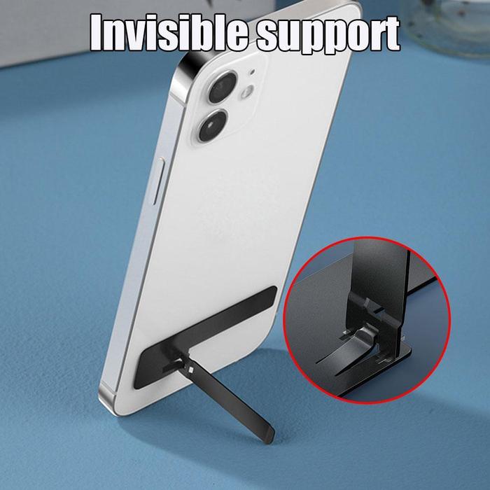 Jual Metal Phone Holder Kickstand Universal Mini Folding Desk
