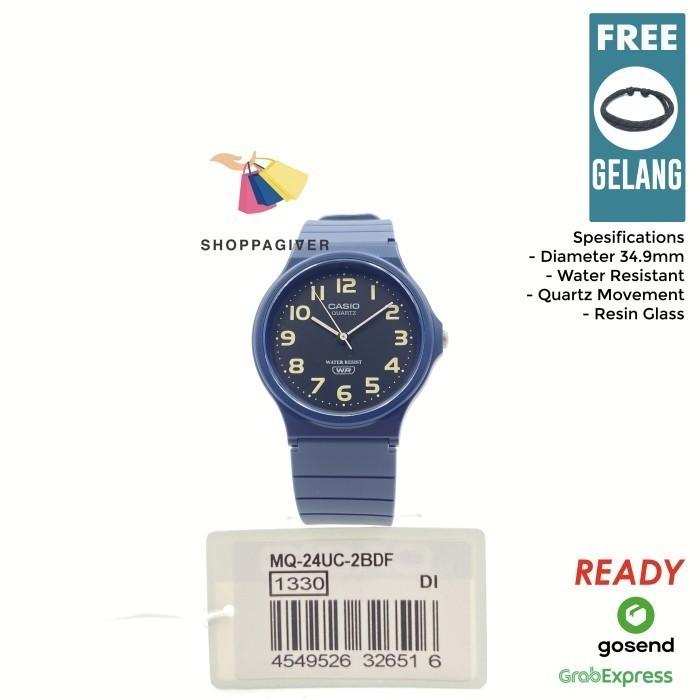 Gambar JAM TANGAN CASIO ORIGINAL MQ-24UC SERIES MQ-24UC-2B/3B/4B/8B ANALOG - MQ-24UC-2B dari Shoppagiver.Watch undefined Tokopedia