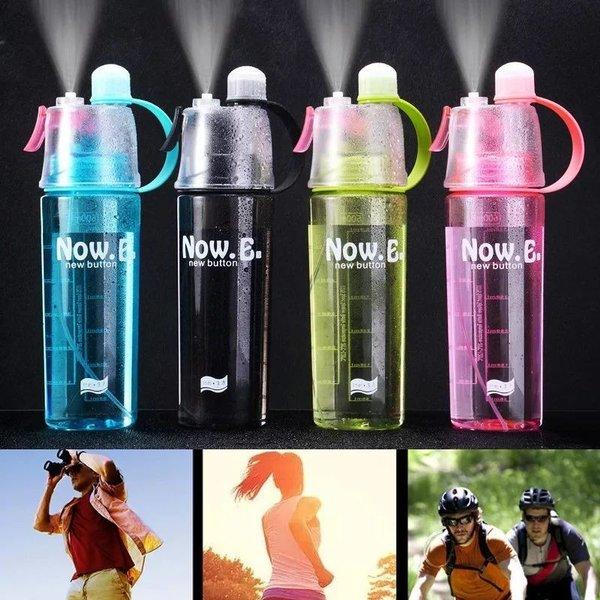 Gambar BOTOL MINUM SEMPROT NEW B - SPORT SPRAY WATER BOTTLE 600ML dari faridhoutten undefined Tokopedia