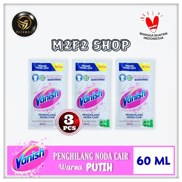 Gambar Ice Vanish Liquid Cair Penghilang Noda Pakaian Sachet - 60 Ml (3 Pcs) Enak - White dari TIEGA896 undefined Tokopedia
