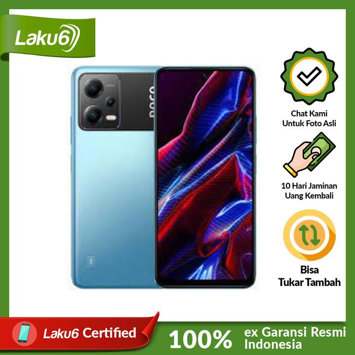 Gambar Smartphone Xiaomi Poco X5 5G 6GB/128GB - Mulus, Box dari Maujual Official undefined Tokopedia
