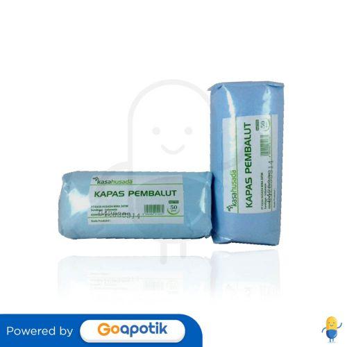 Gambar HUSADA KAPAS PEMBALUT 50 GRAM dari Apotek Mitra Sejati by GoApotik undefined Tokopedia