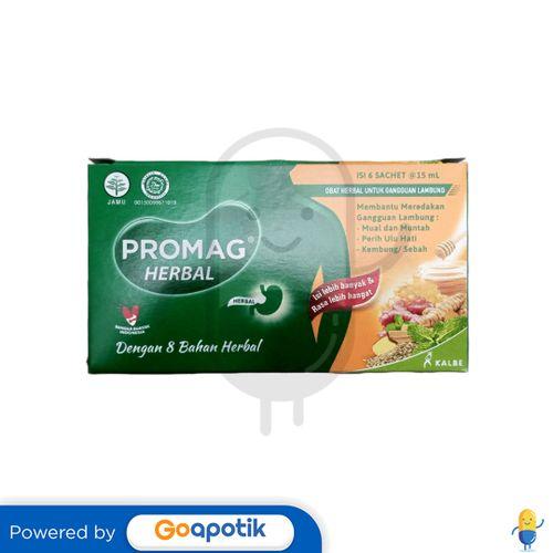 Gambar PROMAG HERBAL 15 ML BOX 6 SACHET dari Apotek Sami Sehat By GoApotik undefined Tokopedia