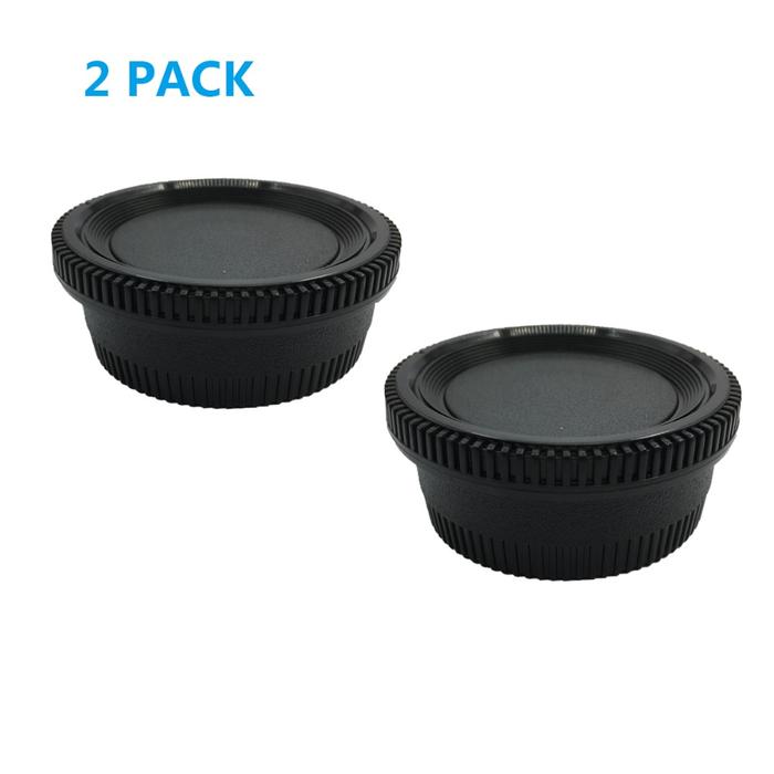 Jual LXH Camera Front Body Cap Rear Lens Cap Cover for Nikon F