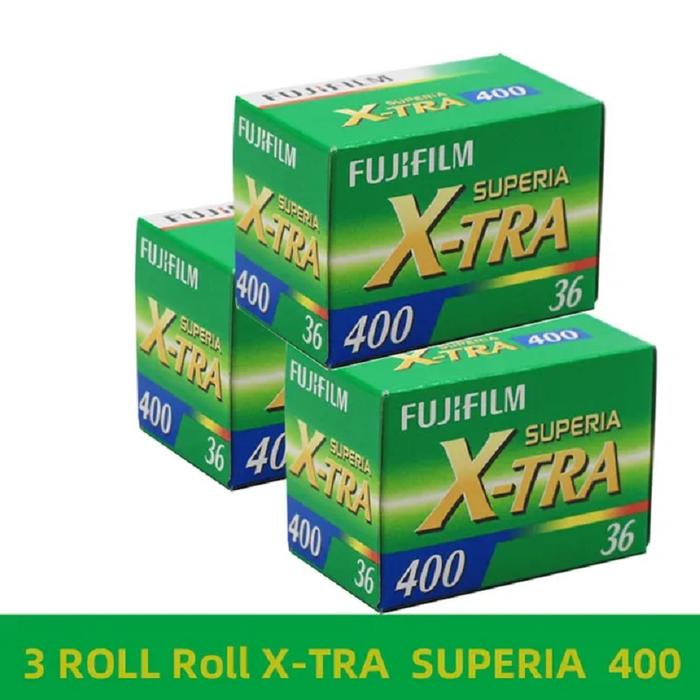 Jual 1/2/3 Rolls Fujifilm Superia Premium XTRA 400 Color 35mm Film