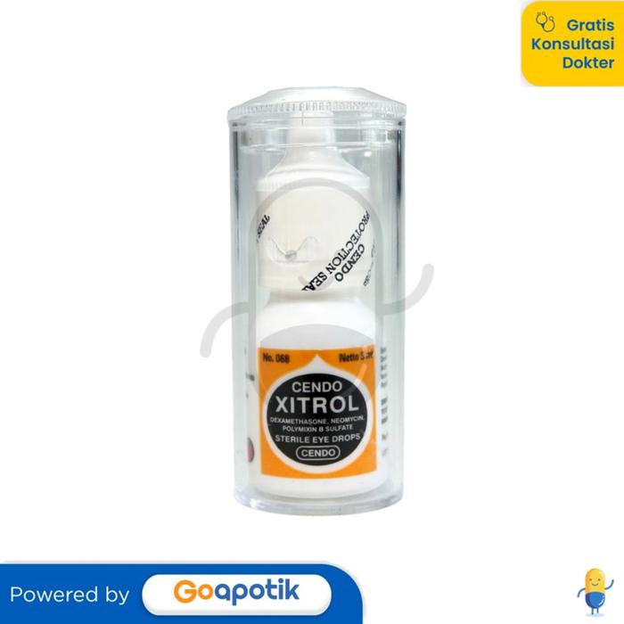 Gambar CENDO XITROL TETES MATA 5 ML dari Apotek Pik Farma Jakarta Utara by GoApotik undefined Tokopedia