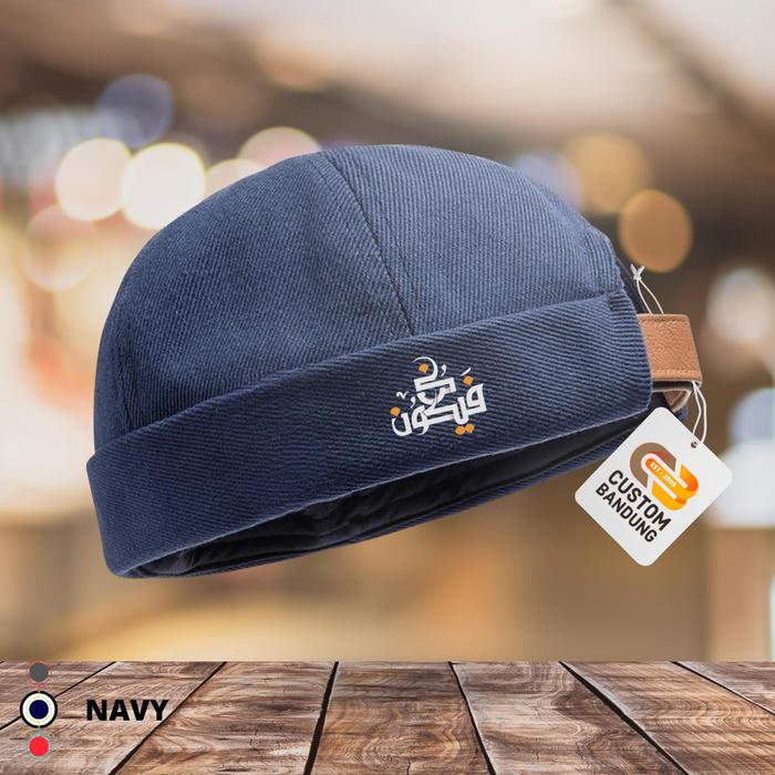 Peci Miki Hat Topi Pria Kun Fayakun Peci Miki Hat Topi Miki Hat Anak Dewasa  Topi Brimless Premium