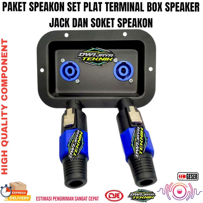 Box Speaker Jack Spikon Speaker Professional Speaker Junction Box